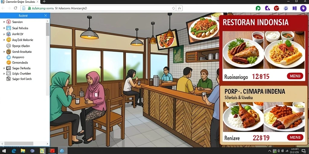 Tangkapan layar dari salah satu level menantang dalam AJAIB11.
