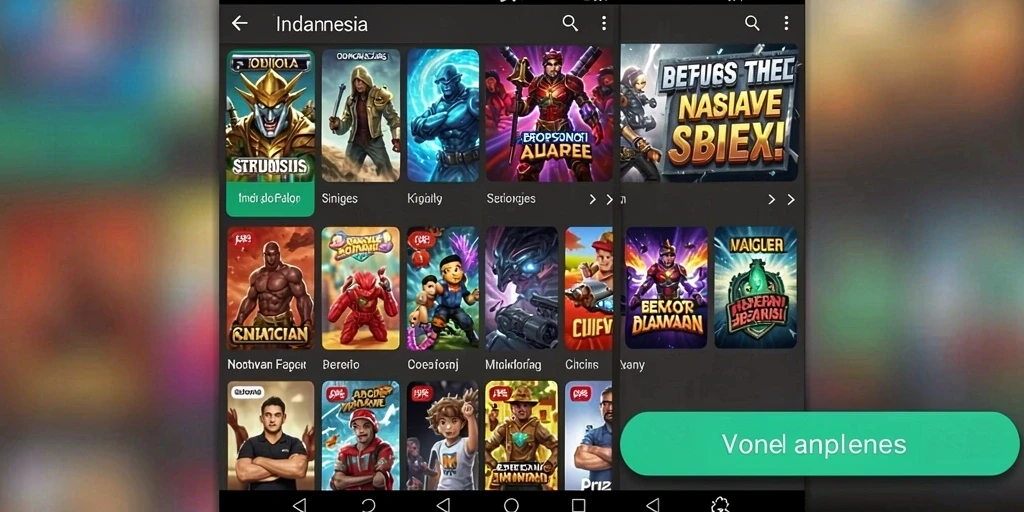 Berbagai pilihan permainan judi yang mengesankan.