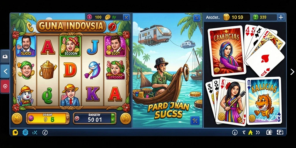 Tampilan fitur multiplayer yang memungkinkan kompetisi dengan teman.