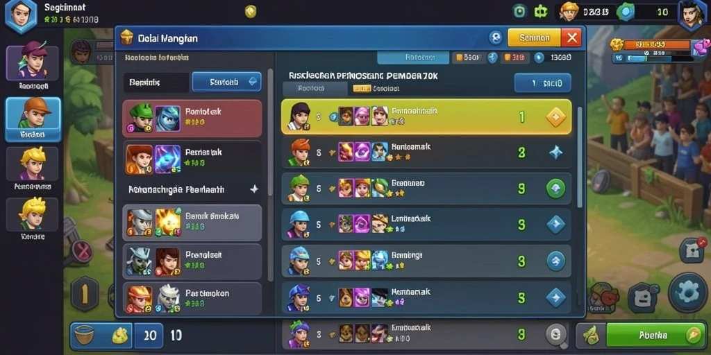 Mode multiplayer yang seru dan kompetitif.