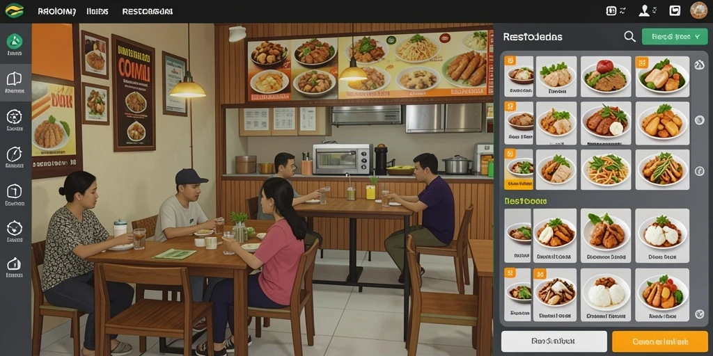 Adegan aksi yang mendebarkan dan seru.