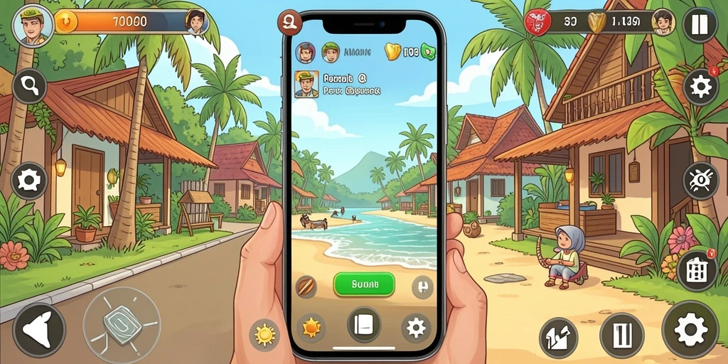 Screenshot 3: Tampilan level baru yang menantang dan menawan.