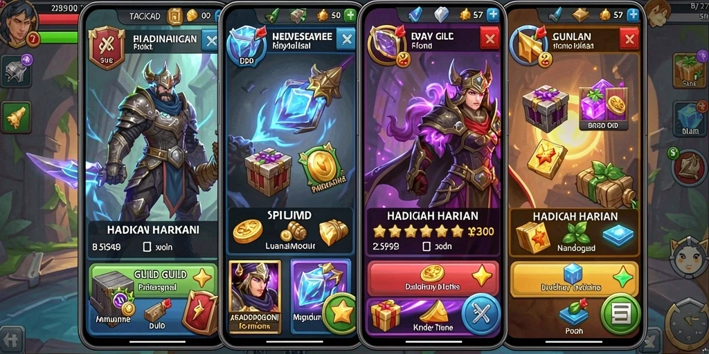 Screenshot menunjukkan level yang menantang dan grafis yang memukau.